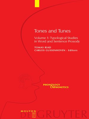 cover image of Typological Studies in Word and Sentence Prosody